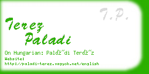 terez paladi business card